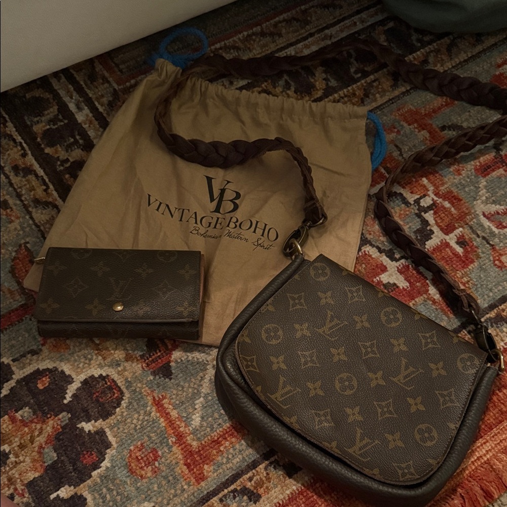 Vintage Boho Bags Crossbody and Wallet